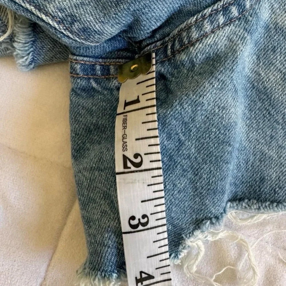 American Eagle Outfitters Blue Denim Jeans Waistband Label - Picture 5 of 7